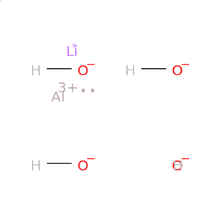 Aluminum lithium hydroxide