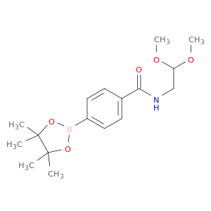 N-(2,2-二甲氧基乙基)-4-(4,4,4,5,5-四甲基-1,3,2-二恶英甲醛-2-基)苯甲酰胺