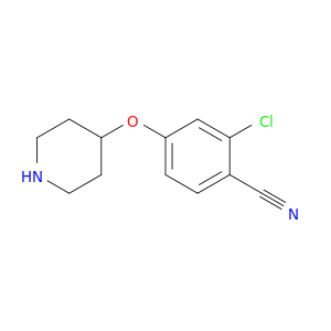 2-氯-4-(-4-哌啶氧基)苯甲腈
