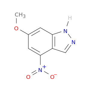 4-硝基-6-甲氧基-吲唑