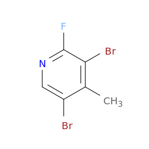 2-氟-3,5-二溴-4-甲基吡啶