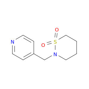 2H-1,2-Thiazine, tetrahydro-2-(4-pyridinylmethyl)-, 1,1-dioxide