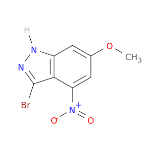 3-溴-6-甲氧基-4-硝基吲唑