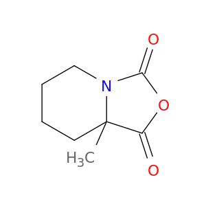 3H-Oxazolo[3,4-a]pyridine-1,3(5H)-dione, tetrahydro-8a-methyl-