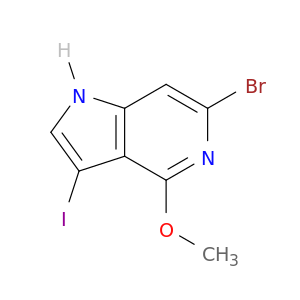 6-Bromo-3-iodo-4-methoxy-1H-pyrrolo[3,2-c]pyridine