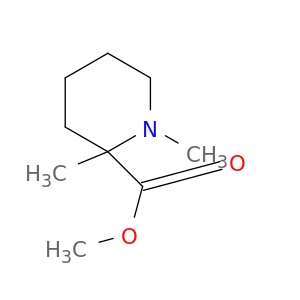 2-Piperidinecarboxylic acid, 1,2-dimethyl-, methyl ester