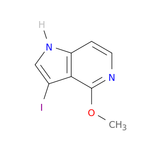 3-碘-4-甲氧基-5-氮杂吲哚