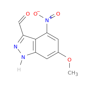 6-Methoxy-4-nitro-1H-indazole-3-carbaldehyde