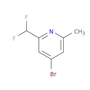 4-溴-2-(二氟甲基)-6-甲基吡啶