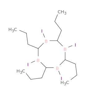 1,3,5,7-Tetraborocane, 1,3,5,7-tetraiodo-2,4,6,8-tetrapropyl-