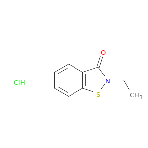 1,2-Benzisothiazol-3(2H)-one, 2-ethyl-, hydrochloride