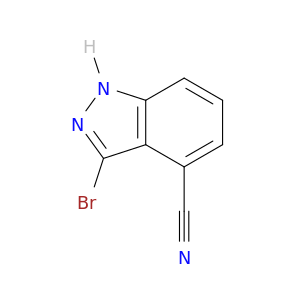 3-溴-4-氰基-1H-吲唑