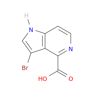 3-Bromo-1H-pyrrolo[3,2-c]pyridine-4-carboxylic acid