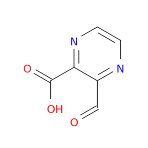 3-甲酰基-2-吡嗪羧酸
