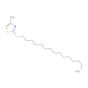 Thiazole, 4-methyl-2-(pentadecylthio)-