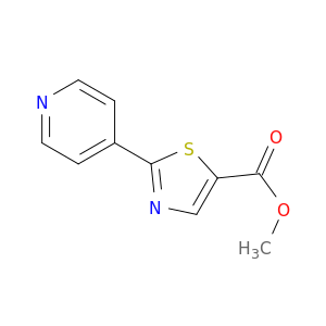 5-Thiazolecarboxylic acid, 2-(4-pyridinyl)-, methyl ester