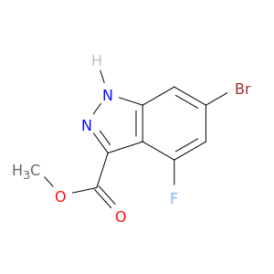 6-溴-4-氟-1H-吲唑-3-羧酸甲酯