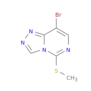 8-溴-5-(甲硫基)- [1,2,4]三唑并[4,3-c]嘧啶