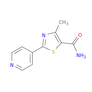 4-甲基-2-(4-吡啶基)-5-噻唑甲基酰胺