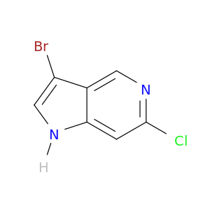 3-溴-6-氯-1H-吡咯[3,2-C]吡啶