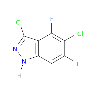 3,5-Dichloro-4-fluoro-6-iodo 1H-Indazole