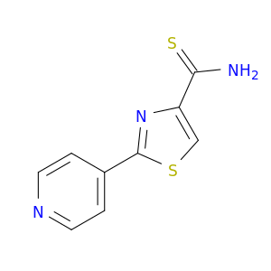 4-Thiazolecarbothioamide, 2-(4-pyridinyl)-