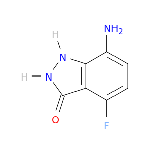 7-氨基-4-氟-1,2-二氢-3H-Indazol-3-one