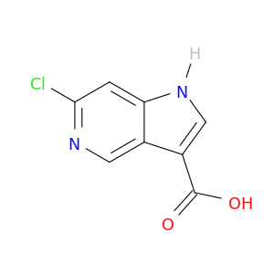 6-氯-1H-吡咯并[3,2-c]吡啶-3-羧酸