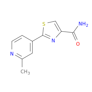 4-Thiazolecarboxamide, 2-(2-methyl-4-pyridinyl)-