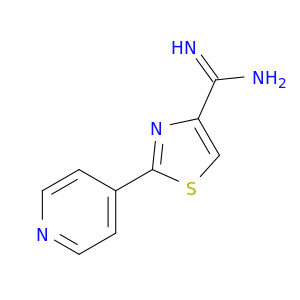 4-Thiazolecarboximidamide, 2-(4-pyridinyl)-