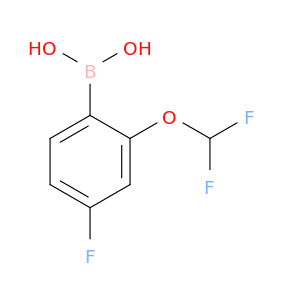 2-二氟甲氧基-4-氟苯硼酸