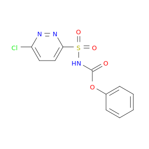 氨基甲酸,[(6-氯-3-哒嗪基)磺酰基]-,苯基酯