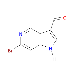 6-溴-1H-吡咯并[3,2-c]吡啶-3-羧醛