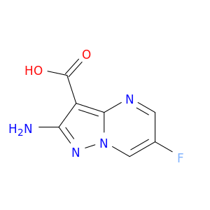 2-氨基-6-氟吡唑并[1,5-a]嘧啶-3-羧酸