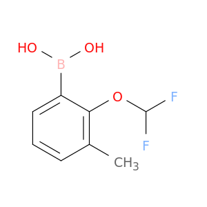 2-DIFLUOROMETHOXY-3-METHYL-BENZENEBORONIC ACID