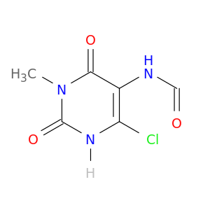 N-(4-CHLORO-1-METHYL-2,6-DIOXO-3H-PYRIMIDIN-5-YL)FORMAMIDE