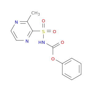 Carbamic acid, [(3-methylpyrazinyl)sulfonyl]-, phenyl ester