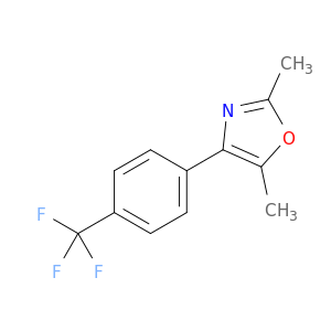 Oxazole, 2,5-dimethyl-4-[4-(trifluoromethyl)phenyl]-