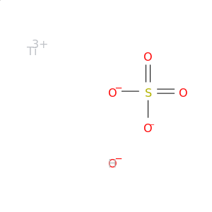 Titanium hydroxide sulfate