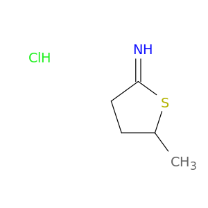 2(3H)-Thiophenimine, dihydro-5-methyl-, hydrochloride (1:1)