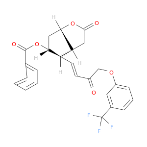 (3AR,4R,5R,6AS)-5-(苯甲酰氧基)六氢-4-[(1E)-3-氧代-4-[3-(三氟甲基)苯氧基]-1-丁烯-1-基]-2H-环戊并[B]呋喃-2-酮