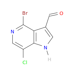 4 - 溴-7 - 氯-5 - 氮杂吲哚-3 - 甲醛