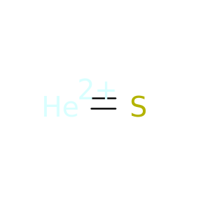 Helium(2+), thioxo-