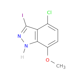 4-氯-3-Iodo-7-甲氧基-1H-吲唑