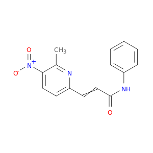 2-Propenamide, 3-(6-methyl-5-nitro-2-pyridinyl)-N-phenyl-