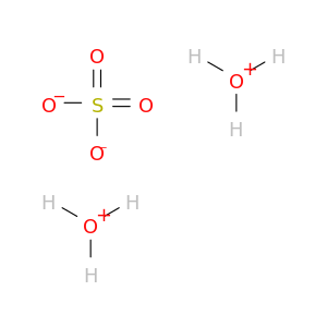 Oxonium, sulfate (2:1)