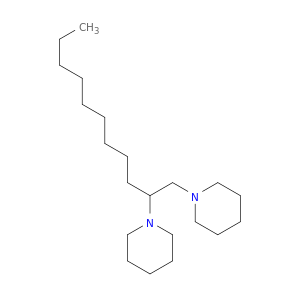 Piperidine, 1,1'-(1-nonyl-1,2-ethanediyl)bis-