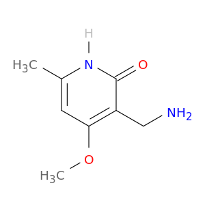 3-氨甲基-4-甲氧基-6-甲基吡啶-2(1H)-酮