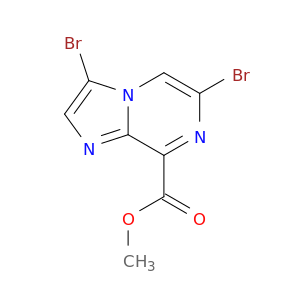 Methyl 3,6-dibromoimidazo[1,2-a]pyrazine-8-carboxylate