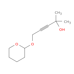 3-Pentyn-2-ol, 2-methyl-5-[(tetrahydro-2H-pyran-2-yl)oxy]-